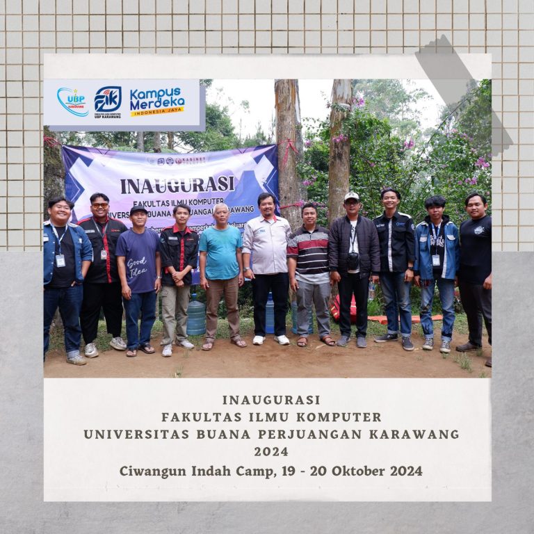 Semangat Kebersamaan dan Jiwa Progresif Mahasiswa Baru FIK UBP Karawang dalam Inaugurasi 2024