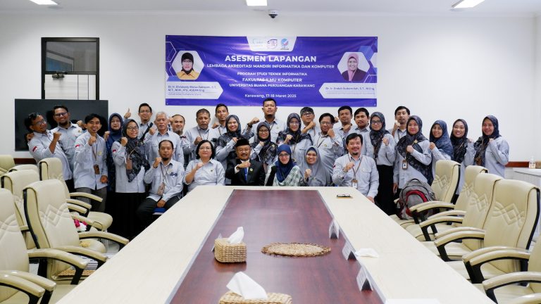Program Studi Teknik Informatika FIK UBP Karawang Raih Predikat “Baik Sekali” dalam Asesmen Lapangan LAM INFOKOM