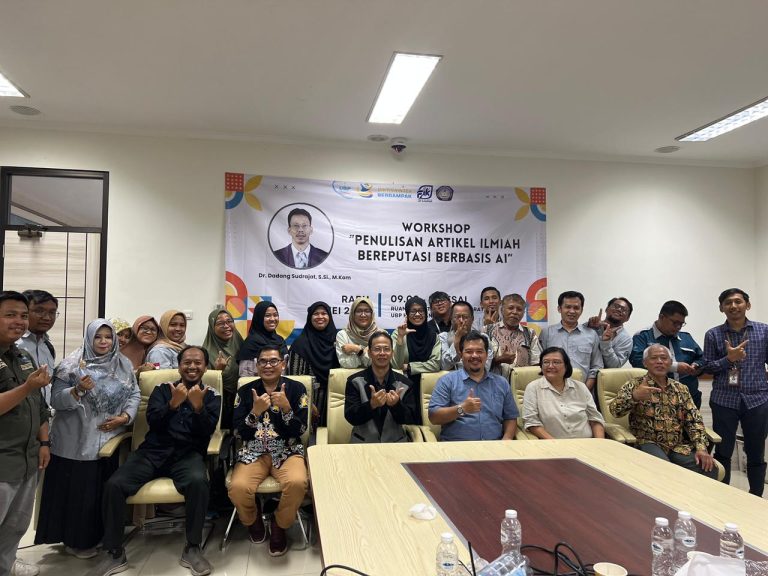 Fakultas Ilmu Komputer UBP Karawang Gelar Workshop Penulisan Artikel Ilmiah Bereputasi Berbasis AI