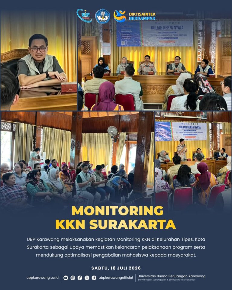 📍🤝 Monitoring KKN UBP Karawang di Surakarta