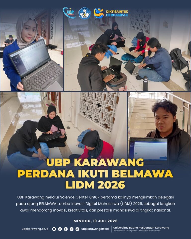 UBP Karawang Ukir Sejarah Baru di Ajang BELMAWA LIDM 2026! 🚀