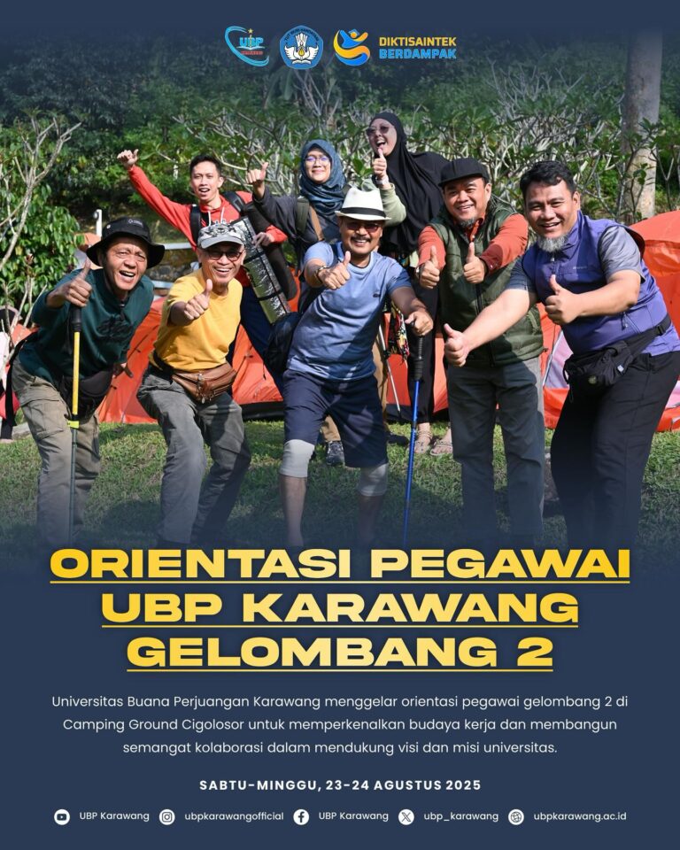 UBP Karawang Gelar Orientasi Pegawai Gelombang 2