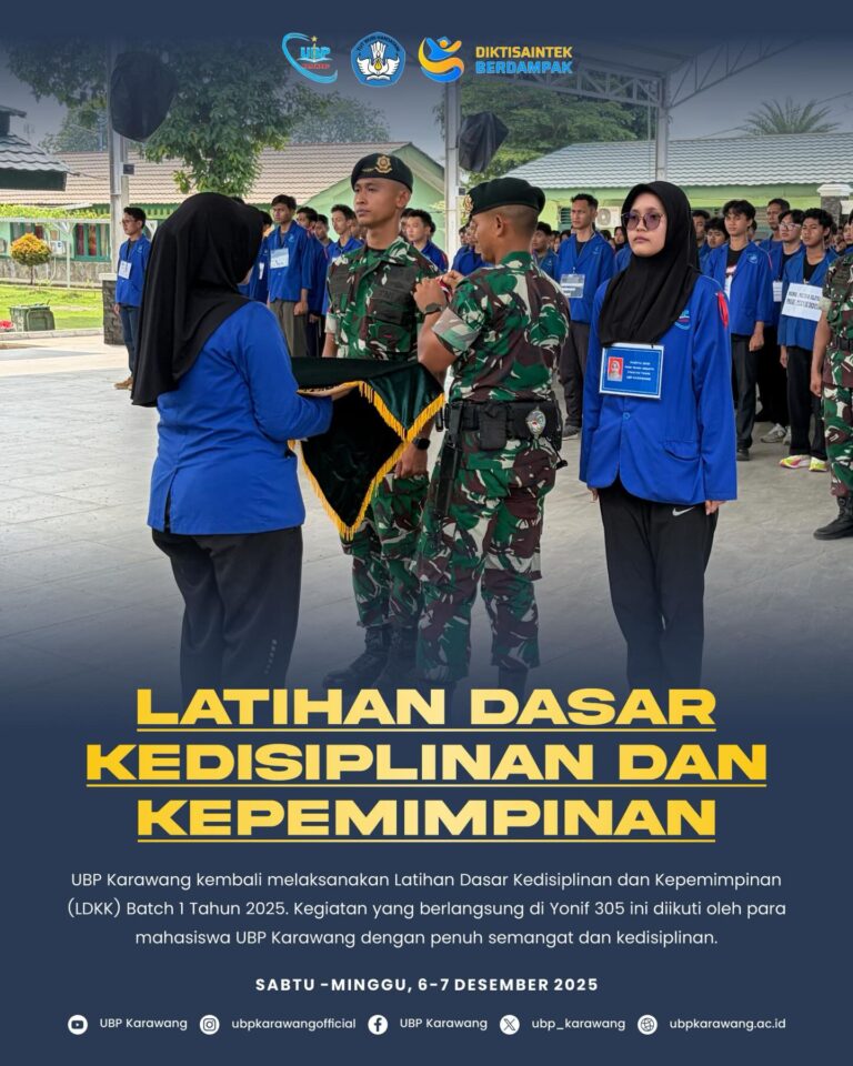 🎖️ LDKK Batch 1 Tahun 2025: Membangun Disiplin dan Jiwa Kepemimpinan Mahasiswa UBP Karawang 🔥