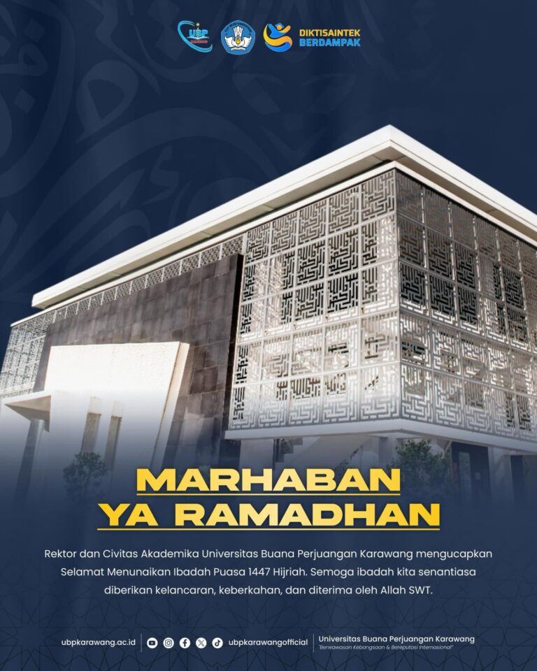UBP Karawang Ucapkan Selamat Menunaikan Ibadah Puasa 1447 H 🌙