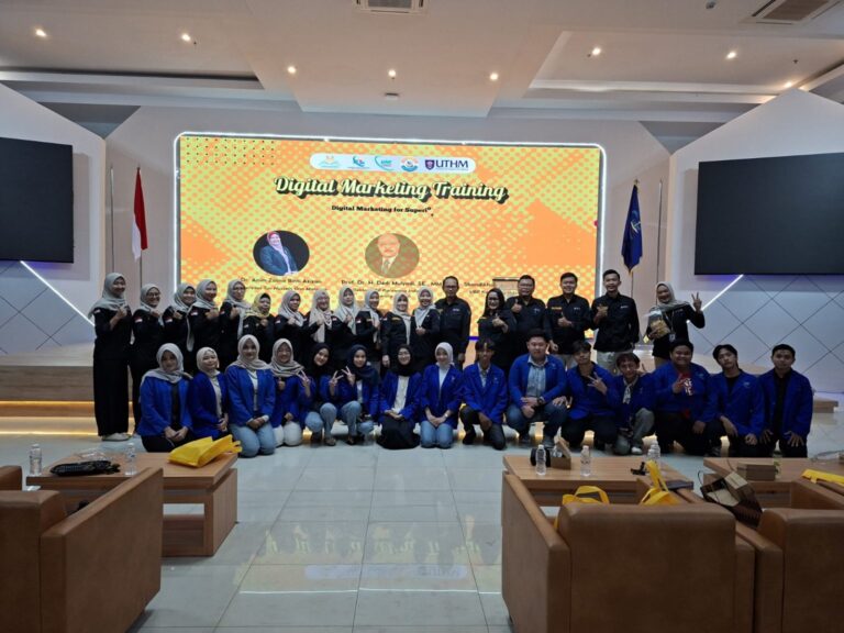 Kolaborasi Internasional, FEB UBP Karawang dan UTHM Malaysia Dorong UMKM Lokal Go Digital