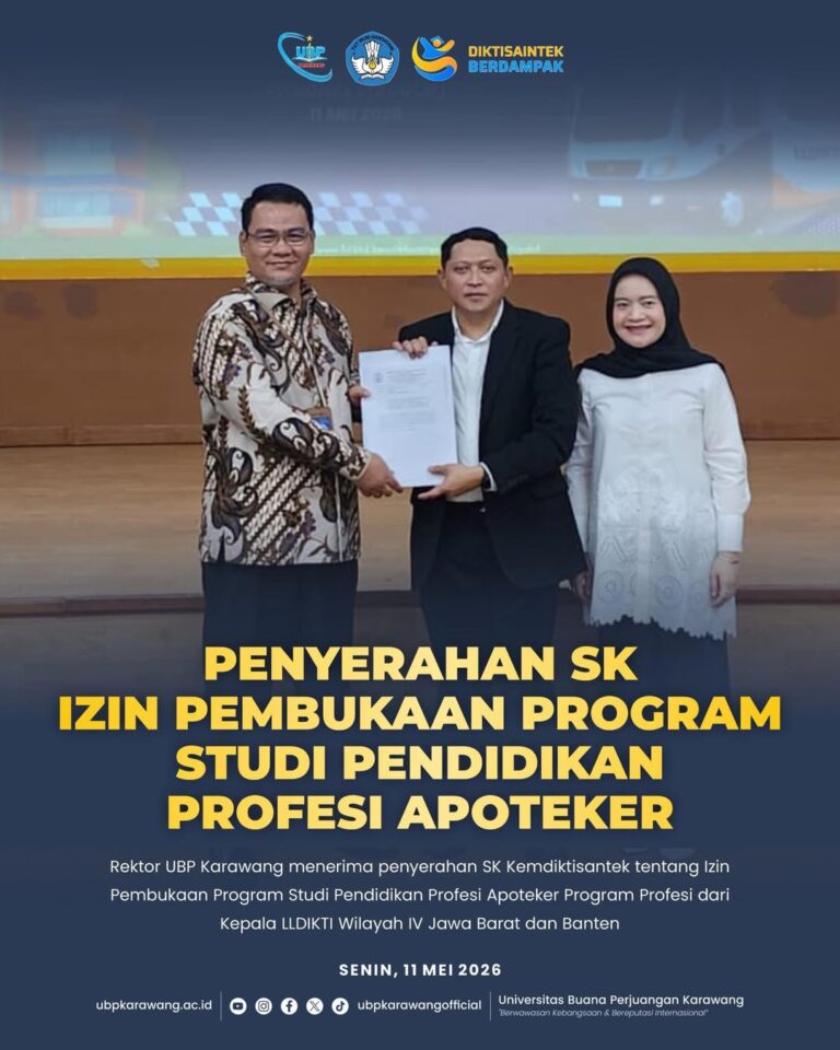 Penyerahan SK Izin Pembukaan Program Studi Pendidikan Profesi Apoteker