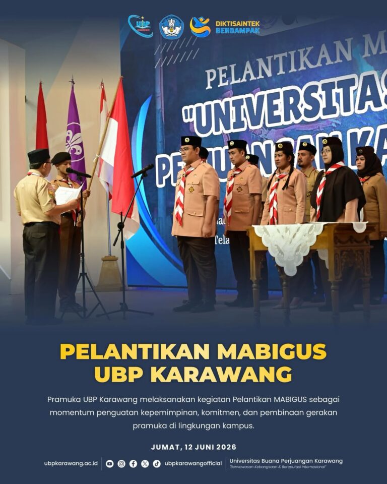 Pelantikan Majelis Pembimbing Gugus (Mabigus) UBP Karawang