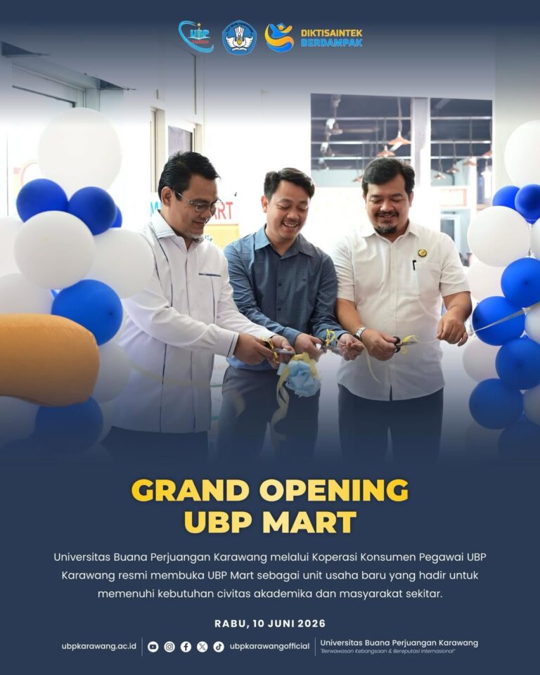 Peresmian UBP Mart: Perkuat Sinergi dan Unit Usaha Koperasi UBP Karawang