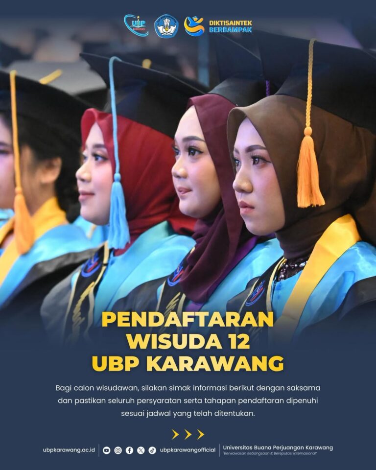Pendaftaran Wisuda 12 UBP Karawang