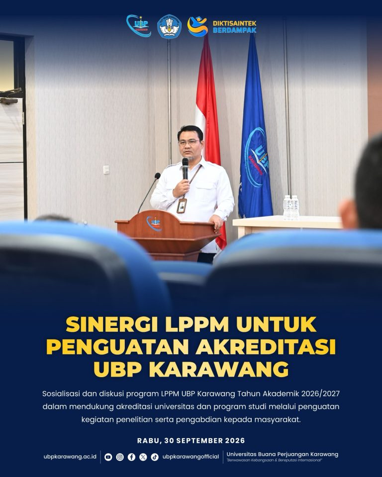 ✨ SINERGI LPPM UNTUK PENGUATAN AKREDITASI UBP KARAWANG