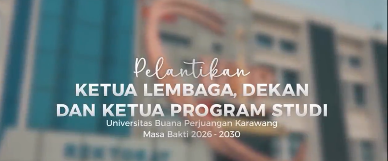 Pelantikan Pemimpin Baru UBP Karawang Periode 2026–2030