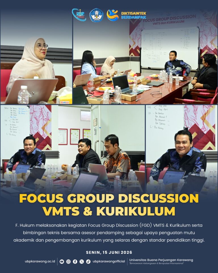 PENGUATAN MUTU AKADEMIK MELALUI FGD VMTS & KURIKULUM ⚖️✨