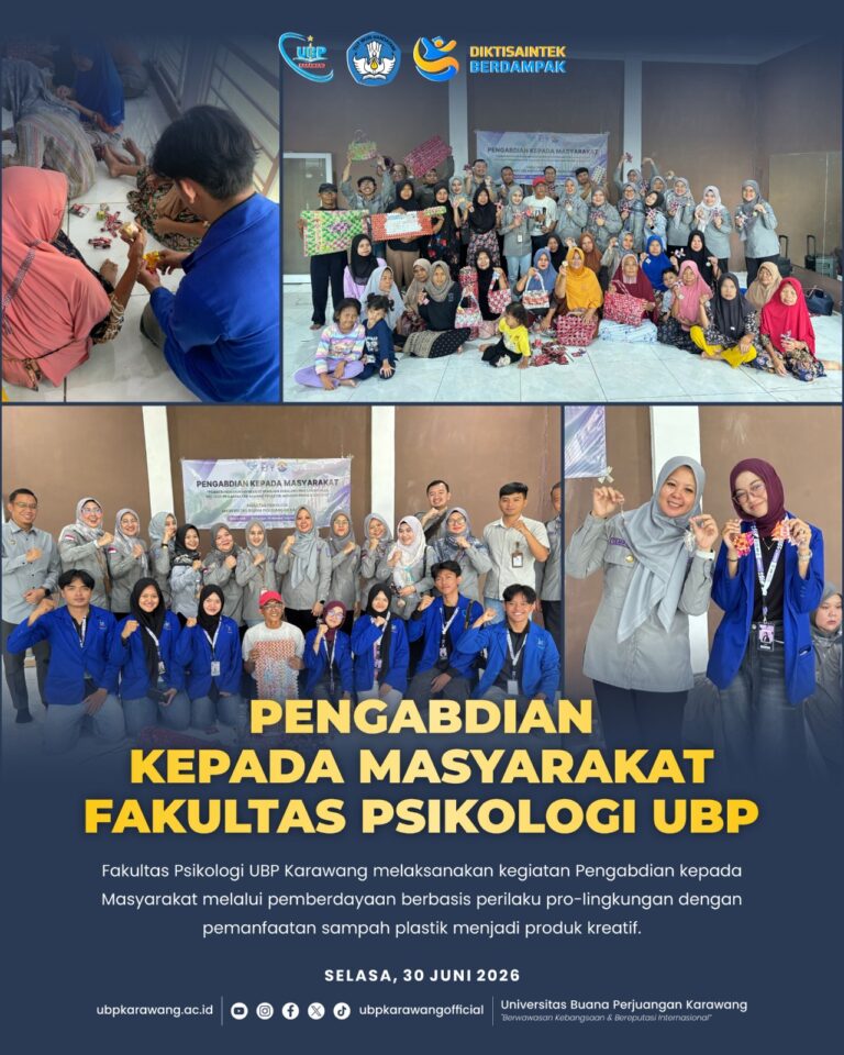 🧠♻️ Pengabdian kepada Masyarakat Fakultas Psikologi UBP Karawang