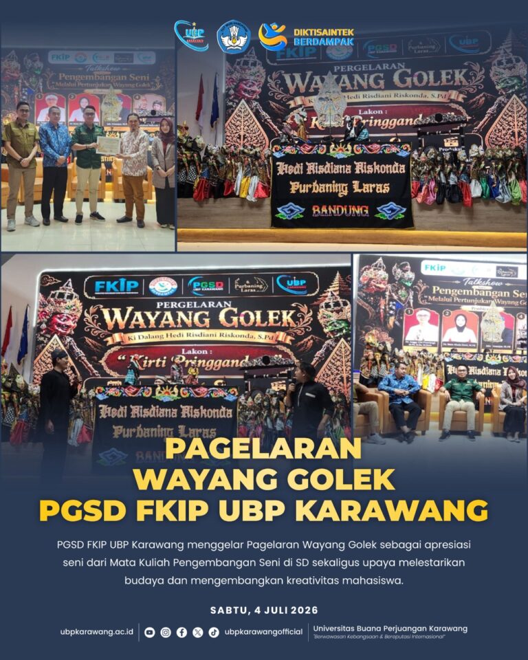 🎭✨ Pagelaran Wayang Golek PGSD FKIP UBP Karawang