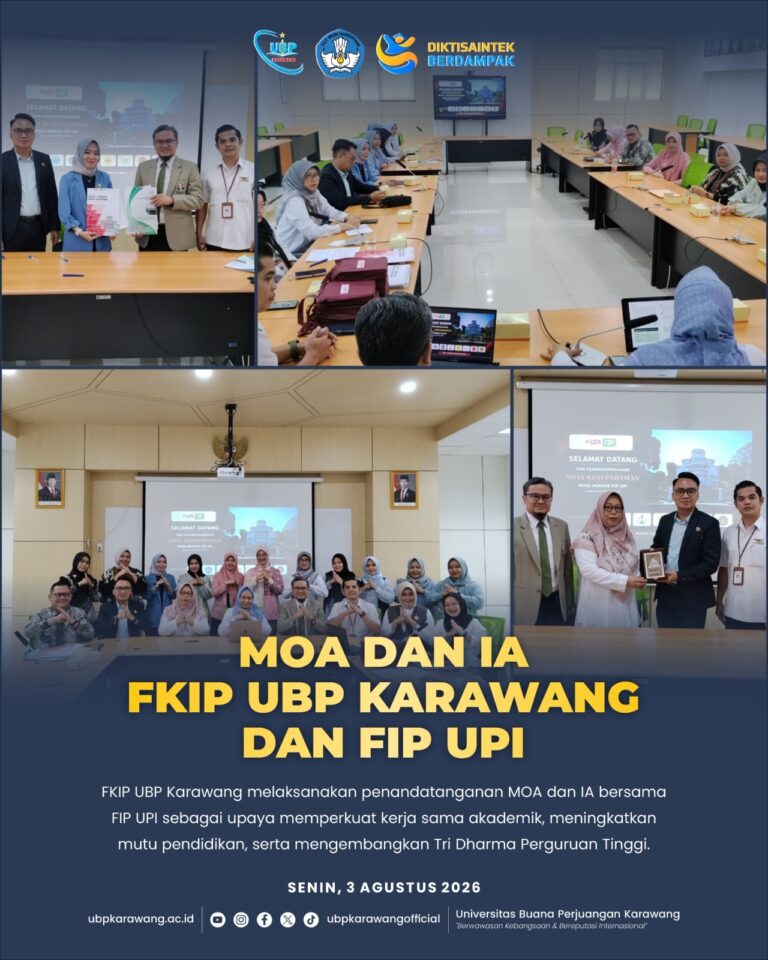 🤝📚 FKIP UBP Karawang Jalin Kerja Sama Strategis dengan FIP UPI