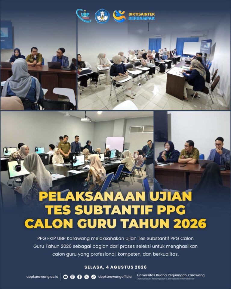📚📝 Pelaksanaan Ujian Tes Substantif PPG Calon Guru Tahun 2026
