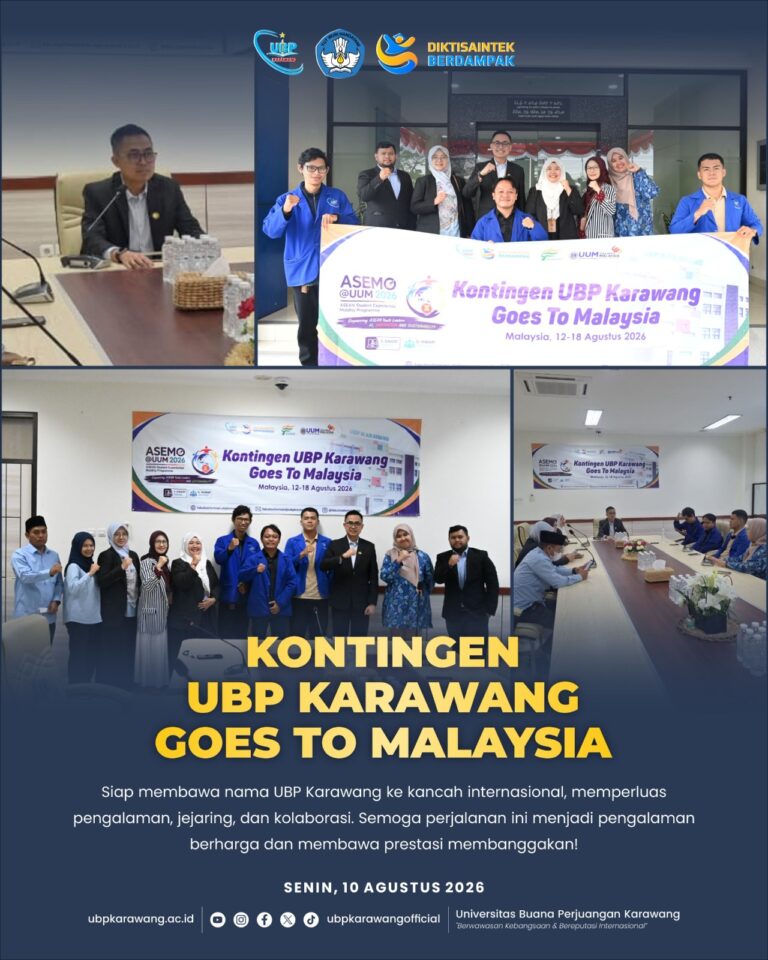 Bangga! Mahasiswa UBP Karawang Melangkah ke Panggung ASEAN 🌏