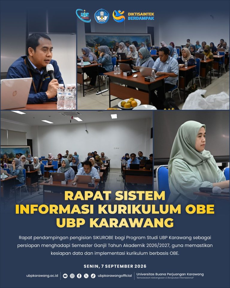 📚 PENDAMPINGAN SIKUROBE UBP KARAWANG
