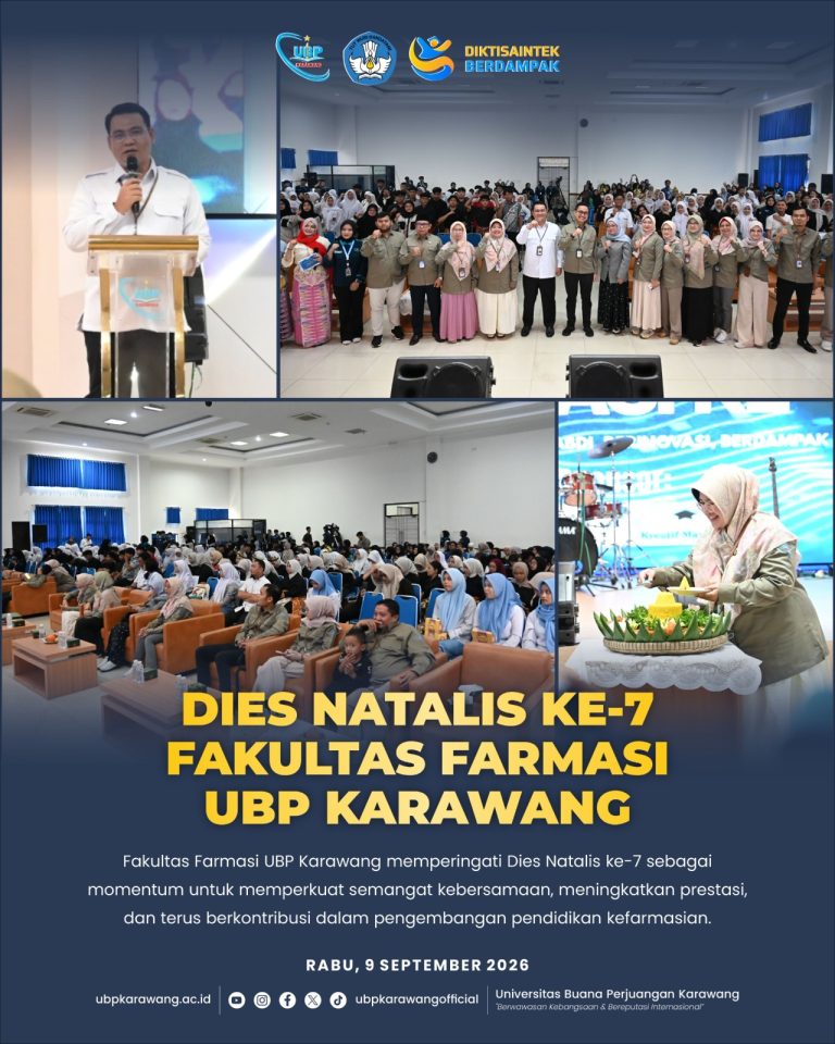 🎓 Dies Natalis ke-7 Fakultas Farmasi UBP Karawang